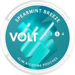 Volt Spearmint Breeze Strong Slim Snus Can - Premium Swedish Snus with Refreshing Spearmint Flavor in a Sleek