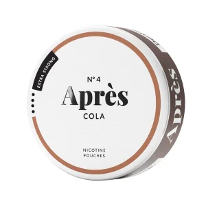 Aprés No4 Cola Extra Strong Snus Can - Premium Swedish Snus with Bold Cola Flavor