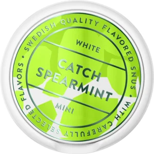 Catch Spearmint Mini White can