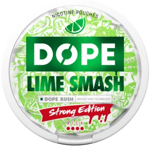 Dope Lime Smash Strong Slim Can