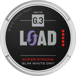 G.3 Load Super Strong Slim White Dry can