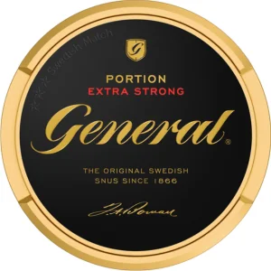 General Extra Strong Portion Snus can