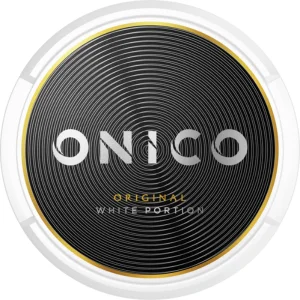 Onico White Portion Snus Can - Premium Tobacco-Free Nicotine Pouches for a Fresh and Clean Experience