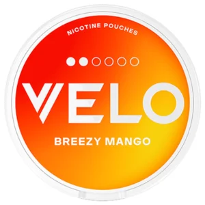 Velo Breezy Mango Snus Can - Fresh and Fruity Nicotine Pouches