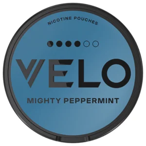 Velo Mighty Peppermint Snus Can - Premium Smokeless Tobacco with Refreshing Peppermint Flavor