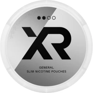 XR General Slim White Snus Can - Premium Swedish Tobacco in a Sleek