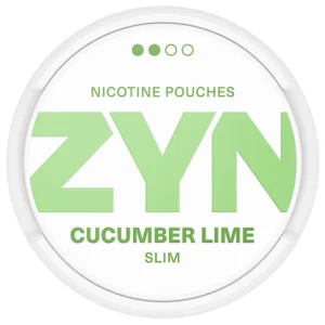 ZYN Cucumber Lime Snus Can - Refreshing Nicotine Pouches with a Crisp Cucumber and Zesty Lime Flavor