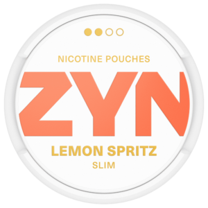 ZYN Lemon Spritz Slim Snus Can - Refreshing Citrus Flavor in a Sleek Design