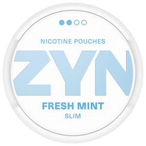 ZYN Fresh Mint Slim Snus Can - Refreshing Mint Flavor in a Sleek