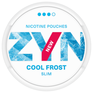 ZYN Cool Frost Snus Can - Premium Nicotine Pouches with Refreshing Mint Flavor