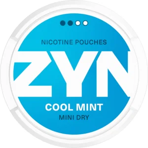 ZYN Mini Dry Cool Mint Snus Can - Refreshing Mint Flavor in a Compact Design