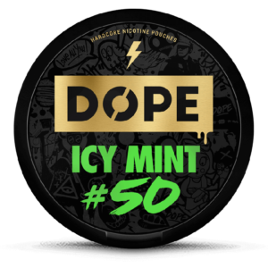 Dope icy mint 50# nicotine pouches